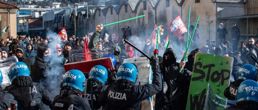 Már Olaszországban is randalíroznak Izrael-ellenes, antiszemita tüntetők